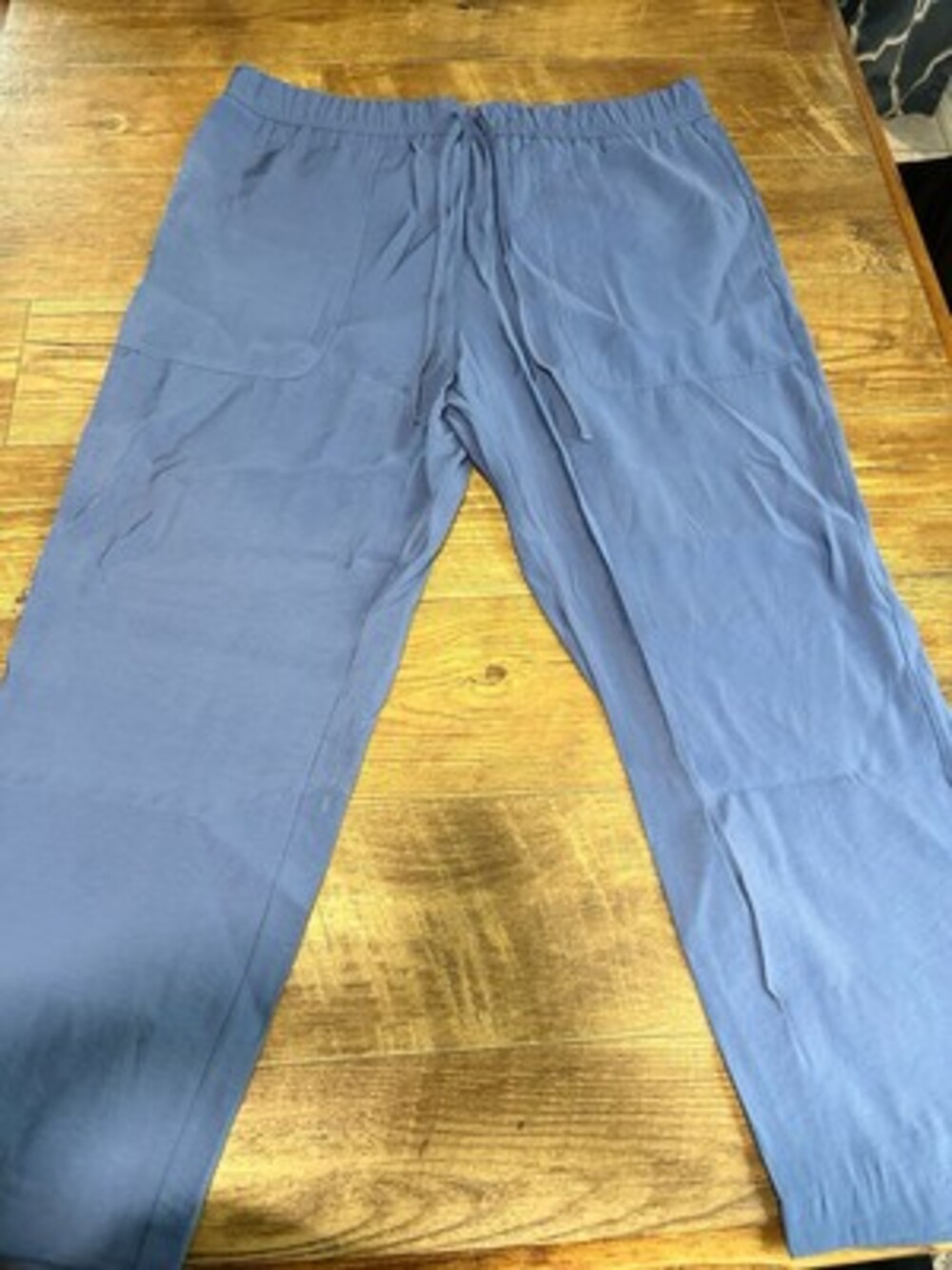 Zara XXL  Pull on Elastic waist Blue Pants